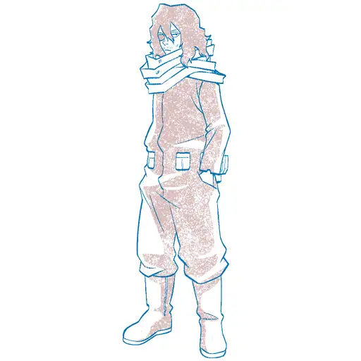 Learn how to draw Shota Aizawa with Step-by-step tutorial - adding shading and depth - step 26-24
