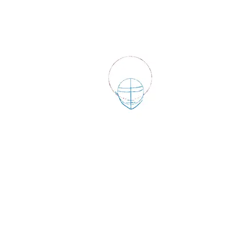 Learn how to draw Madara Uchiha with Gunbai with Step-by-step tutorial - initial sketch and basic shapes - step 5-14