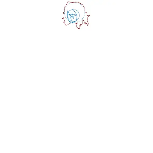 Learn how to draw Shota Aizawa with Step-by-step tutorial - initial sketch and basic shapes - step 7-27