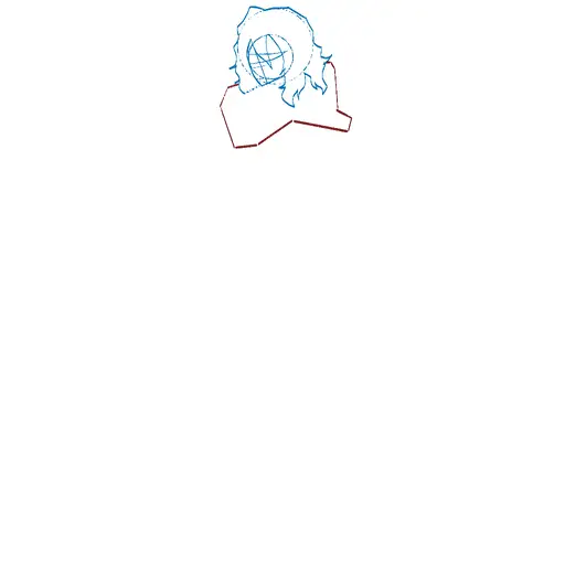Learn how to draw Shota Aizawa with Step-by-step tutorial - adding face details and hair structure - step 8-27