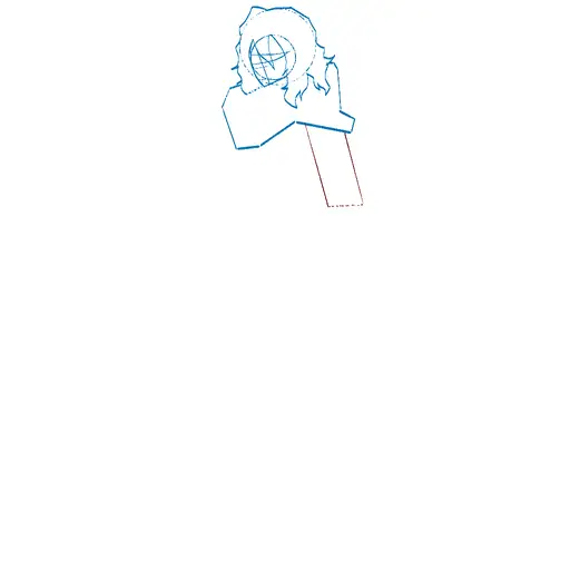 Learn how to draw Shota Aizawa with Step-by-step tutorial - adding face details and hair structure - step 9-27