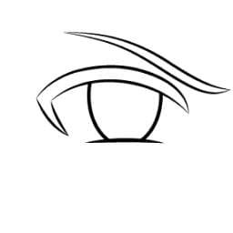 Learn how to draw Step-by-step tutorial of Angry Eyes