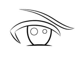 Learn how to draw Step-by-step tutorial of Angry Eyes