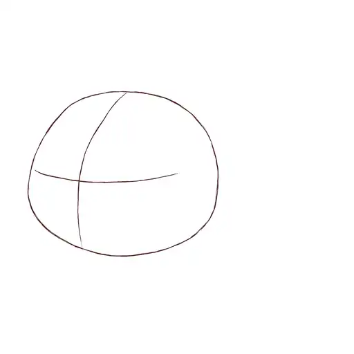 Step-by-step sketch of Bulbasaur from Pokémon, standing with a cheerful expression, featuring its green skin and bulb on its back, perfect for beginner anime artists. - Step 1-2 
