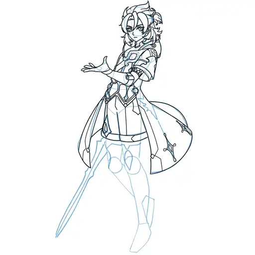 Learn how to draw Albedo with Step-by-step tutorial - adding shading and depth - step 26