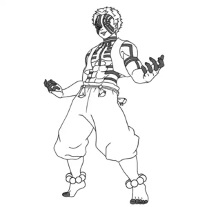 Learn How to Draw Akaza from Demon Slayer with a Step-by-Step Tutorial